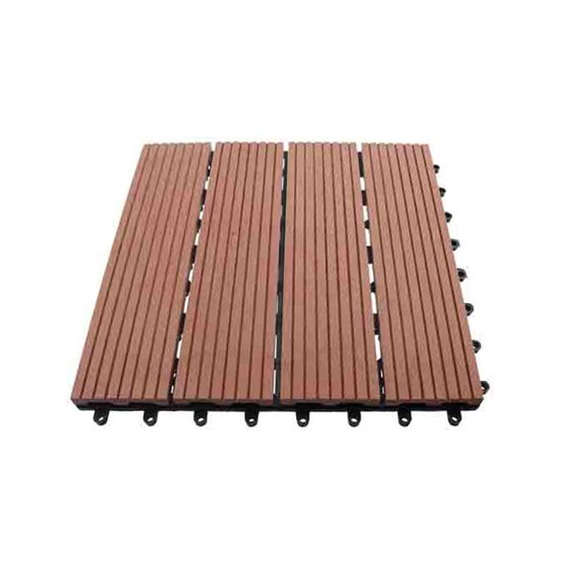 SRL-Tile 300*300mm Slip-Resistant Interlocking WPC Patio Floor Tiles
